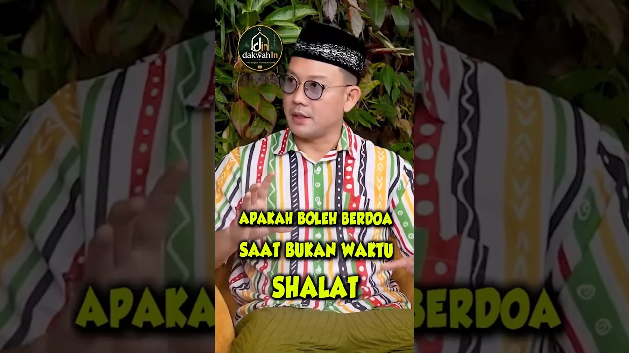 BERDOA TIDAK HARUS WAKTU SHALAT - USTADZ KHALID BASALAMAH #kajianislam #podcast #podcastislami cover art