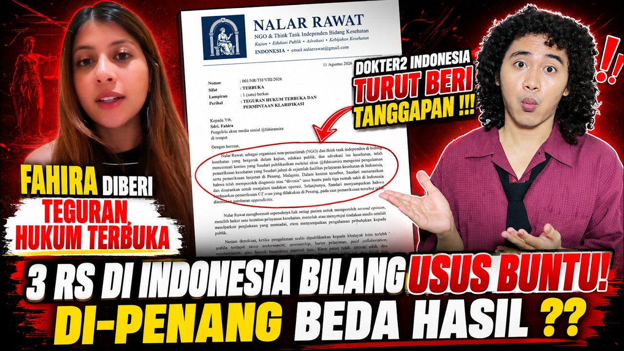 Heboh Cerita Fahira Mira: 3 RS di Indonesia Sebut Usus Buntu, di Malaysia Beda? cover art