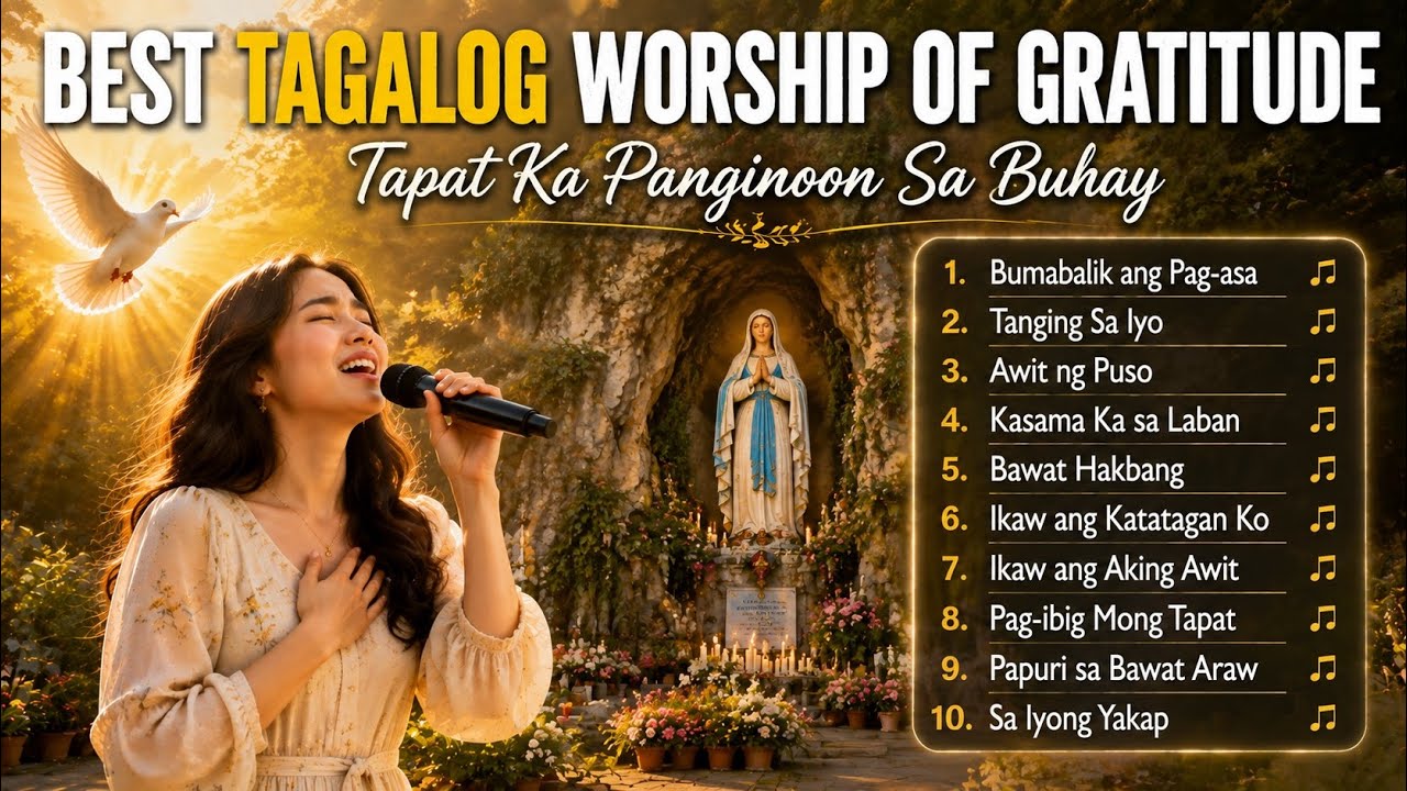 Best Tagalog Praise & Worship 2026 | Tapat Ka Panginoon 🙏 Morning Prayer & Thanksgiving Songs cover art