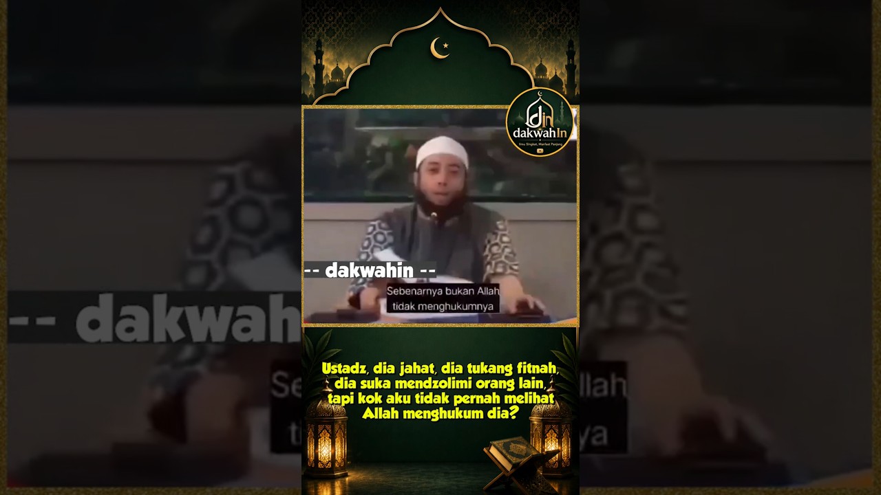 Balasan paling menyakitkan bagi orang yang sering berbuat dzalim #kajianislam #ustkhalid cover art
