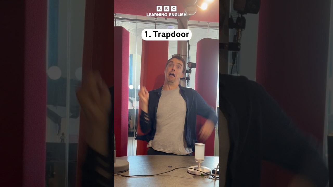 BBC Learning English does the 'trapdoor' trend! Can you guess the last one?  #shorts cover art