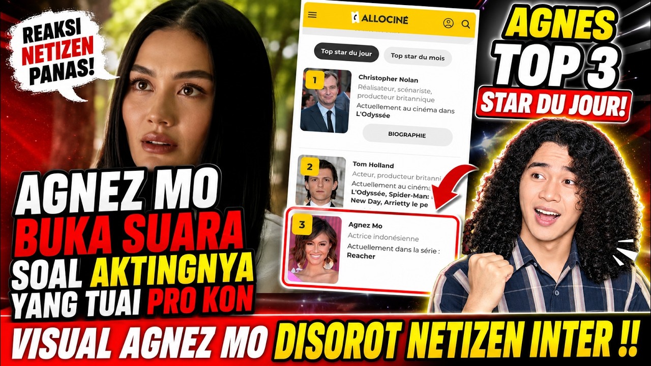 Visual Agnez Mo di Reacher DIPERBINCANGKAN Netizen Inter, Hingga Masuk Top 3 Star DU JOUR !! cover art