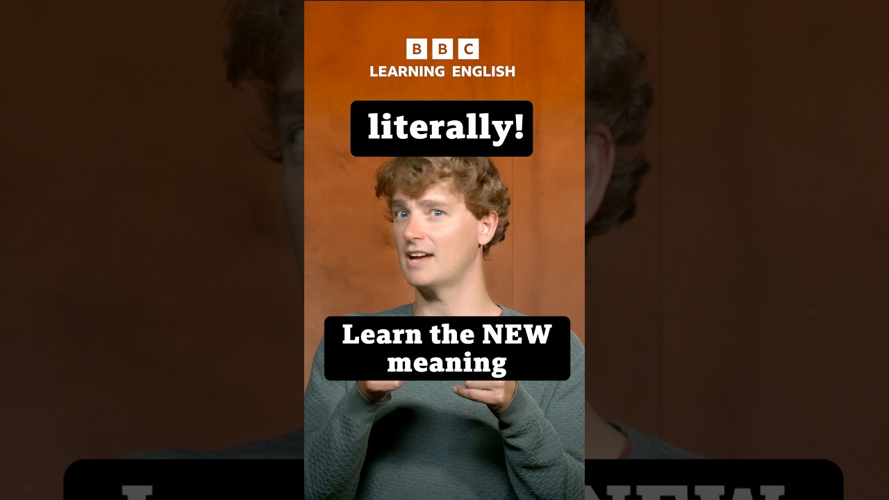 Literally: Learn the new meaning! #shorts cover art