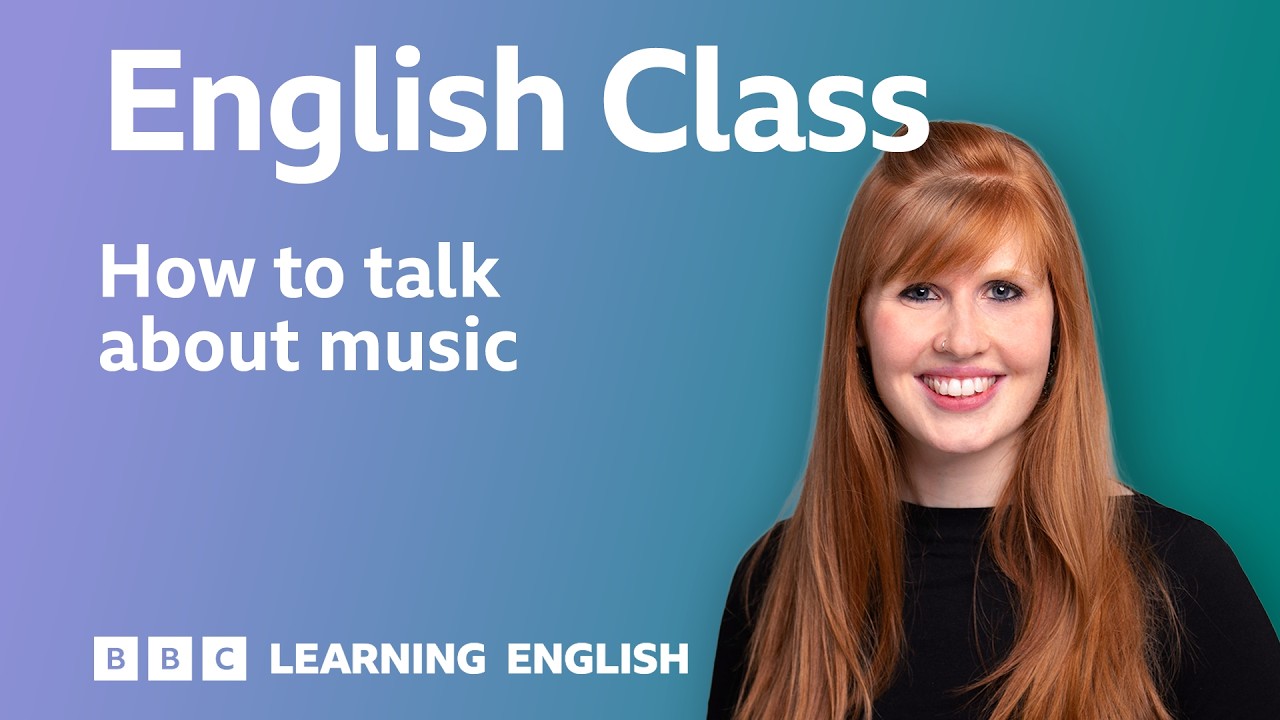 🎵 Phrasal verbs and expressions to talk about music 🎵  Live English Class with Annie cover art