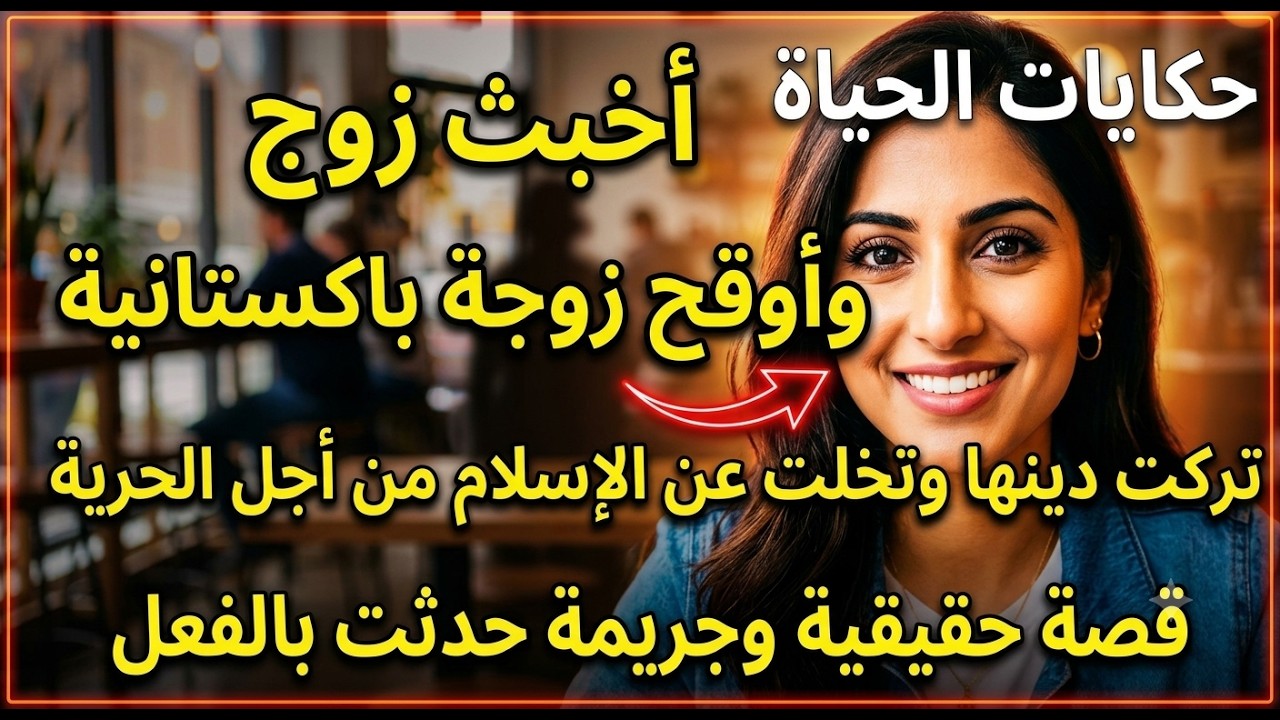 حكايات الحياة | أخبث زوج وأوقح زوجة باكستانيه تركت دينها وتخلت عن الاسلام من اجل الحرية.. قصة حقيقيه cover art