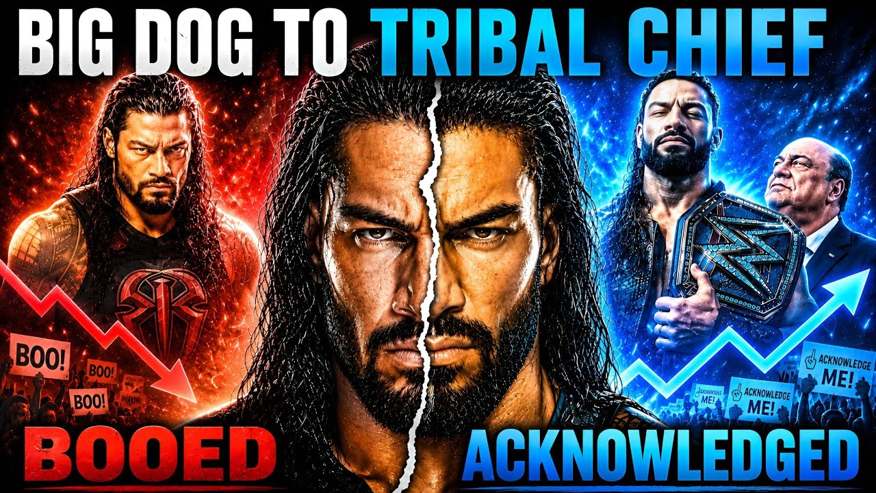 Why @WWE  Fans HATED Roman Reigns… And How He Changed Everything! 😱😱