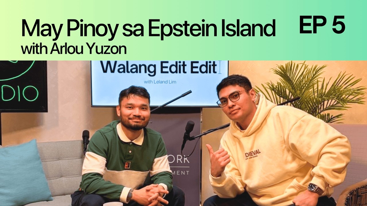 Green Room Series #5: May Pinoy sa Epstein Island with Arlou Yuzon cover art