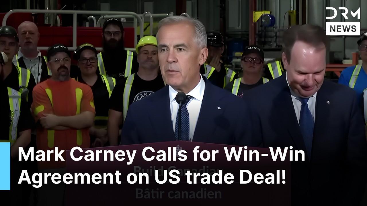 "Canada Is Ready for a New US Trade Deal!" Mark Carney Calls for Win-Win Agreement | DRM News | AC1Z cover art