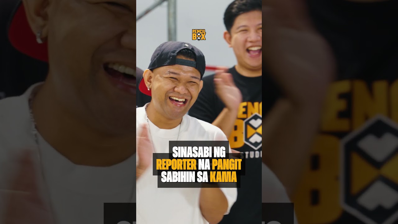 Sinasabi ng REPORTER na pangit sabihin sa KAMA | Comedy Improv #pencilboxcomedy #pinoy #improv cover art