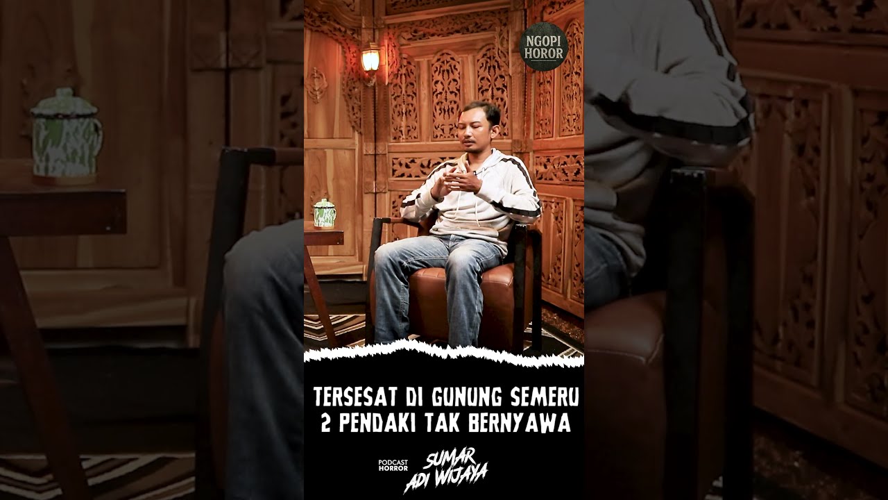 TERSESAT DI GUNUNG SEMERU ! 2 PENDAKI TAK BERNYAWA ! #shorts #pendaki cover art