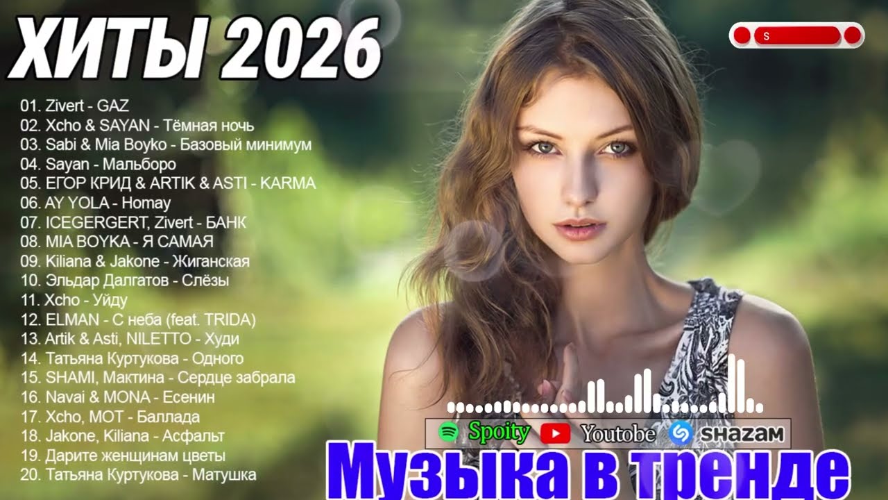 ХИТЫ 2026🎉Музыка в тренде 2026🔥СЛУШАТЬ ЛУЧШЕЕ 2026 НОВИНКИ🔥ТАНЦЕВАЛЬНАЯ МУЗЫКА 🔥Новинки 2026 Музыки cover art