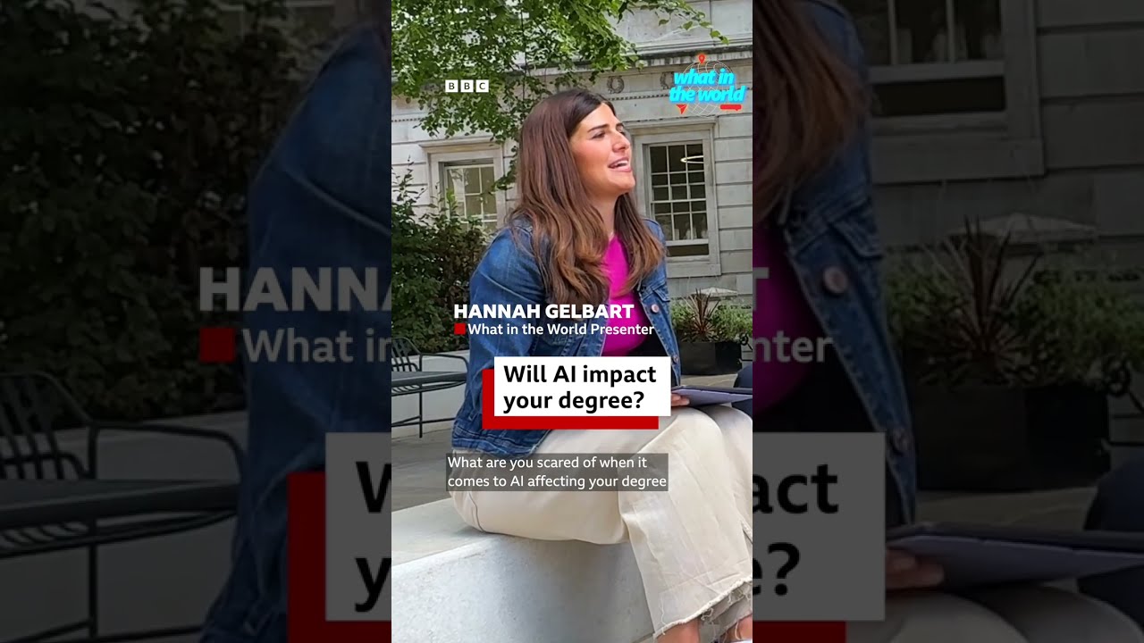 Will AI impact your degree? - BBC World Service #shorts cover art
