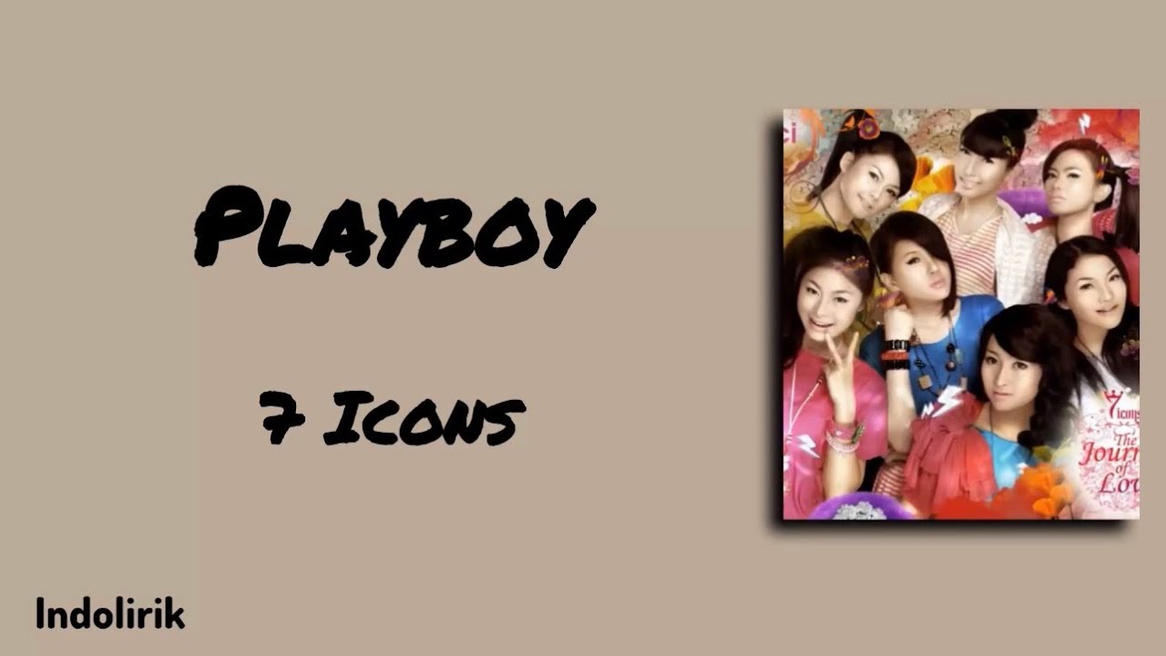 Playboy - 7 Icons | Lirik Lagu cover art
