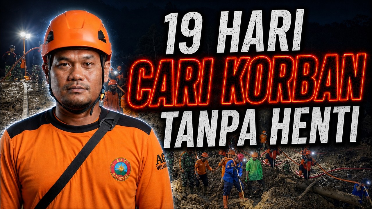 MISTERI POTONGAN KAYU DI TENGAH LONGSOR. KISAH 19 HARI BERTARUH NYAWA DEMI KEMANUSIAAN!! cover art