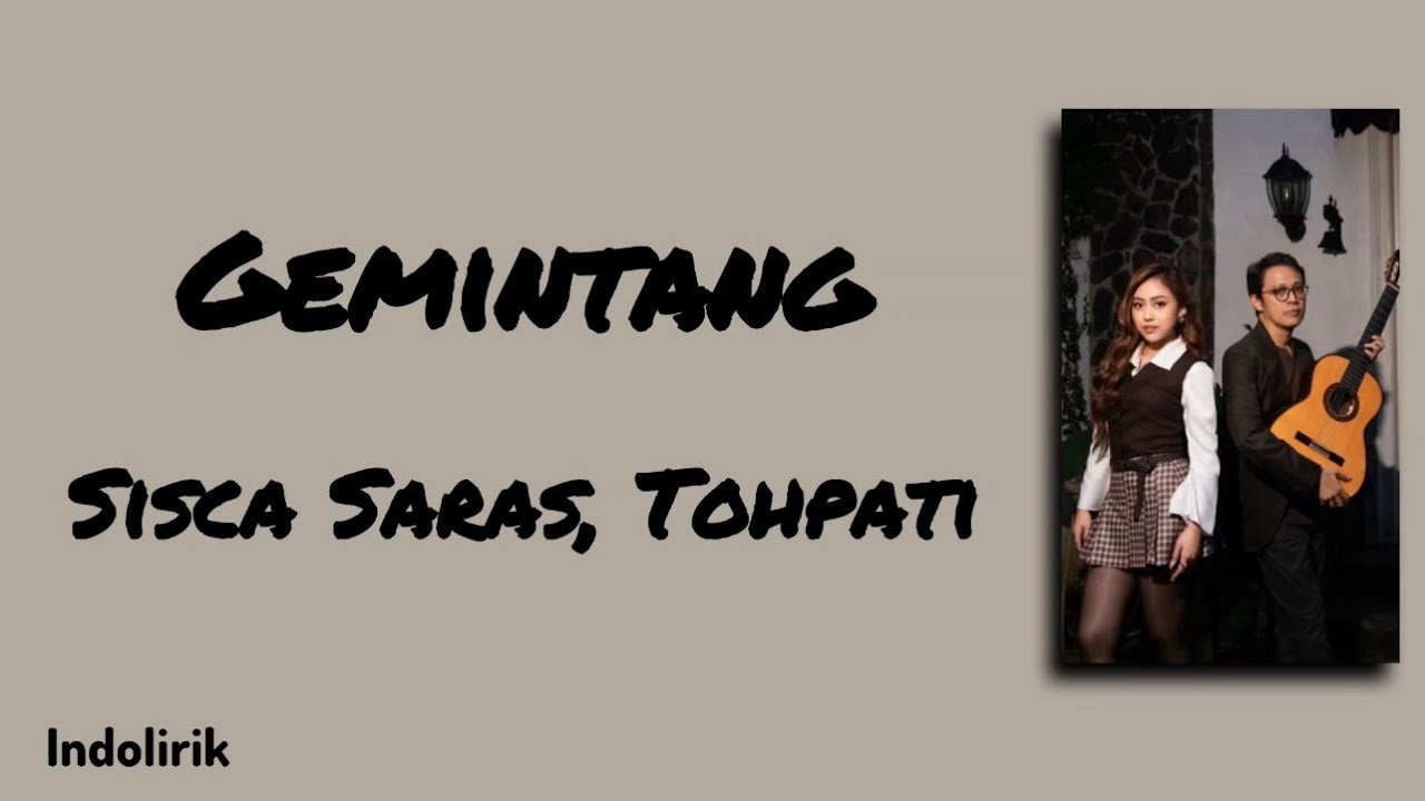 Gemintang - Sisca Saras feat. Tohpati | Lirik Lagu cover art