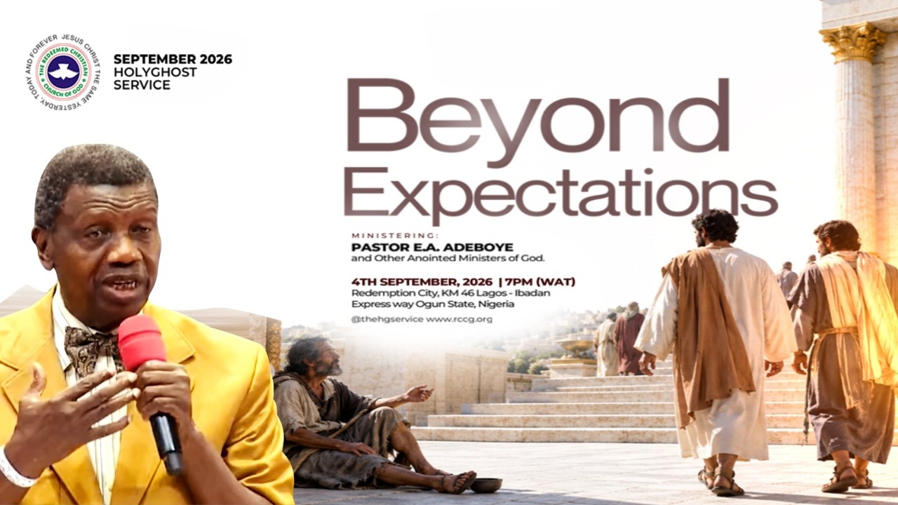 RCCG SEPTEMBER 2026 HOLY GHOST SERVICE cover art