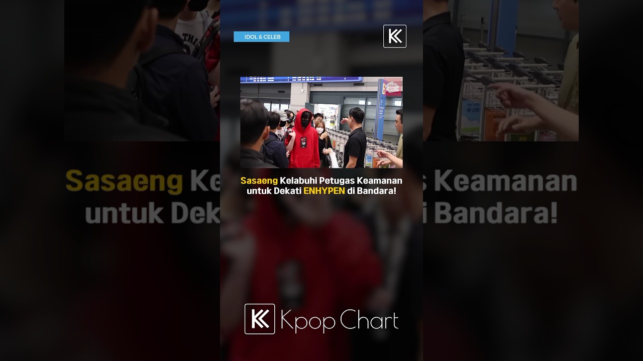 Sasaeng susupi rombongan #ENHYPEN saat di bandara! cover art