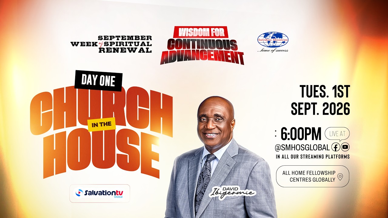 Church in the House |  Day 1 - September W.O.S.R | Tuesday, 1st September 2026 cover art
