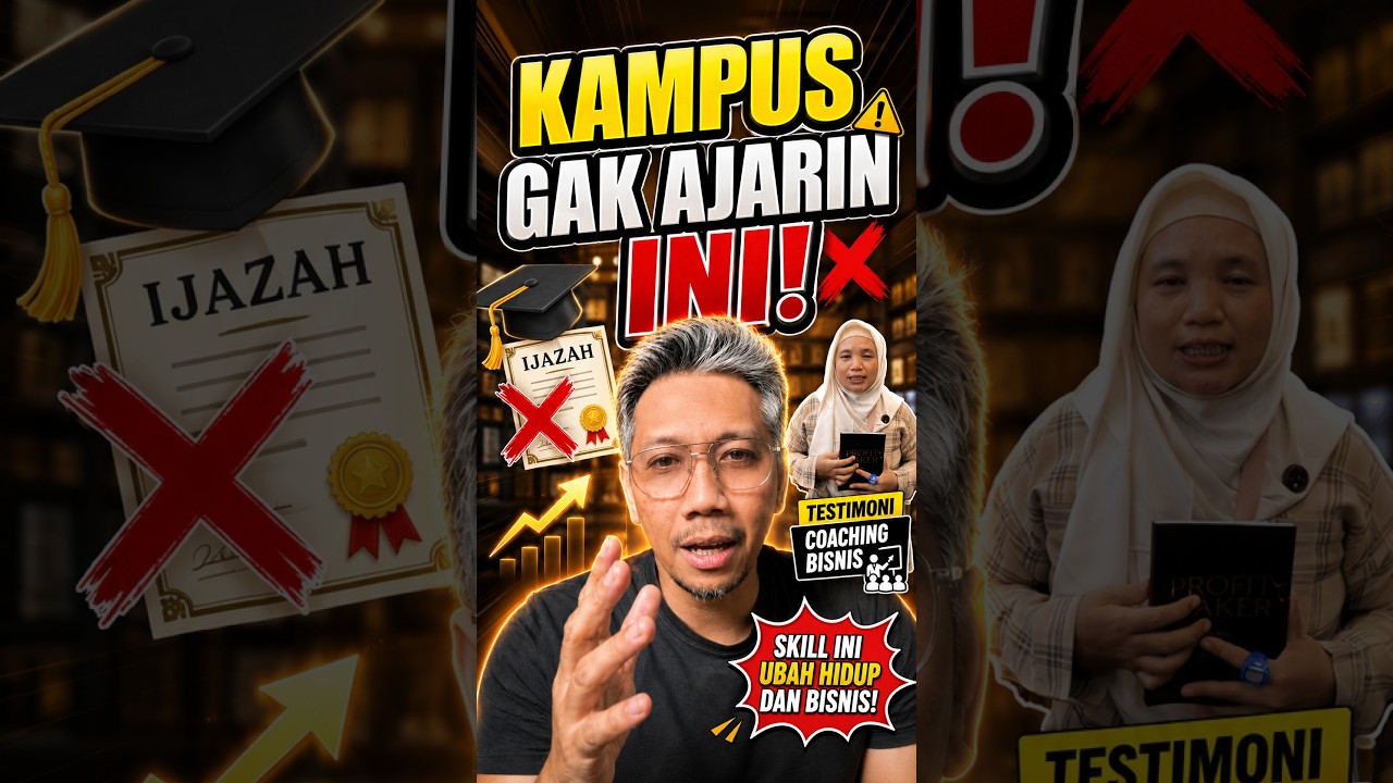 Jurusan kuliah Anda belum tentu menentukan jalan sukses Anda cover art
