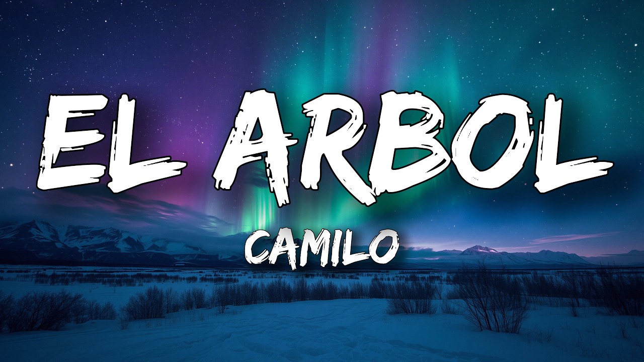 Camilo - El Árbol (Letra/Lyrics) cover art