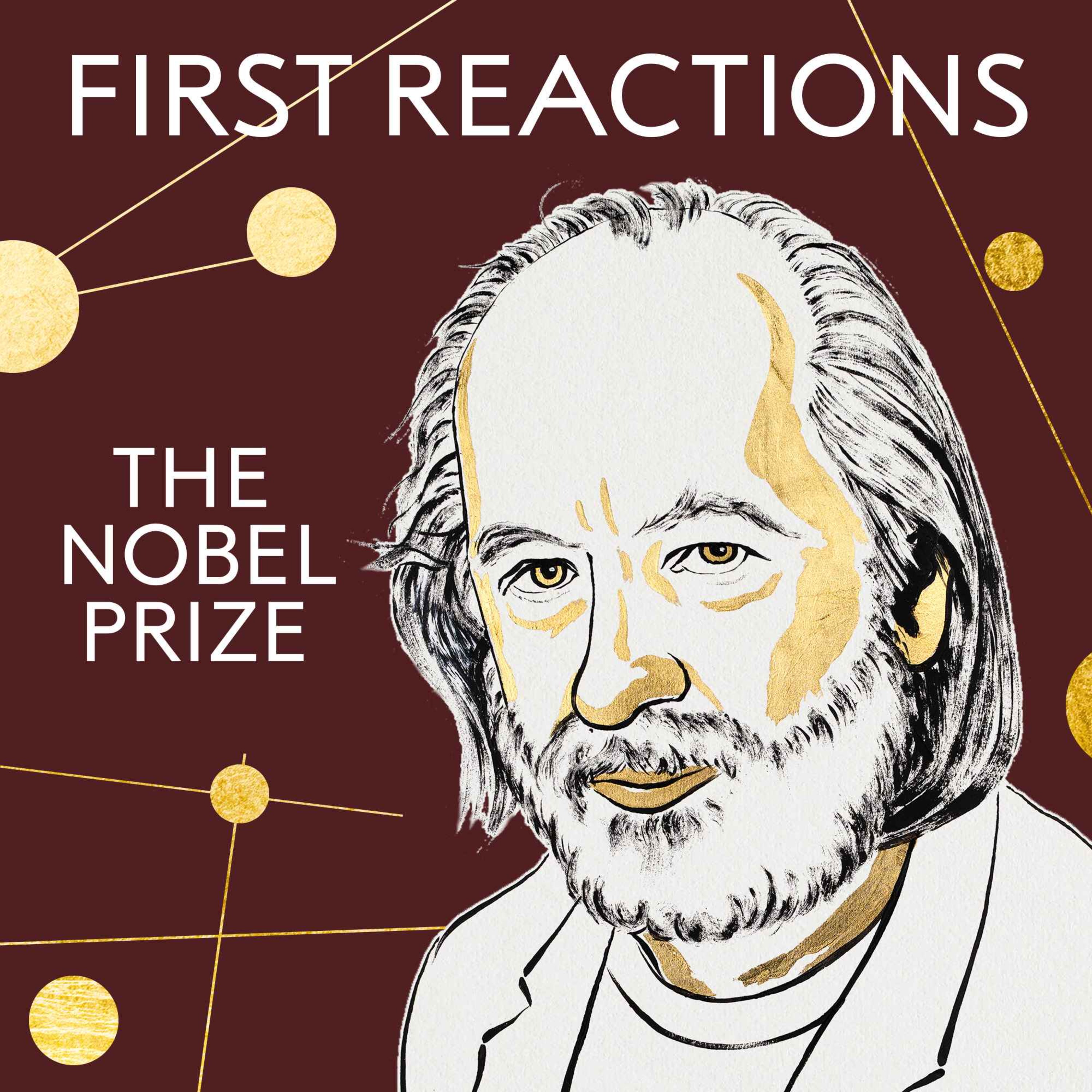 First reactions | László Krasznahorkai, Nobel Prize in Literature 2025 | Telephone interview cover art
