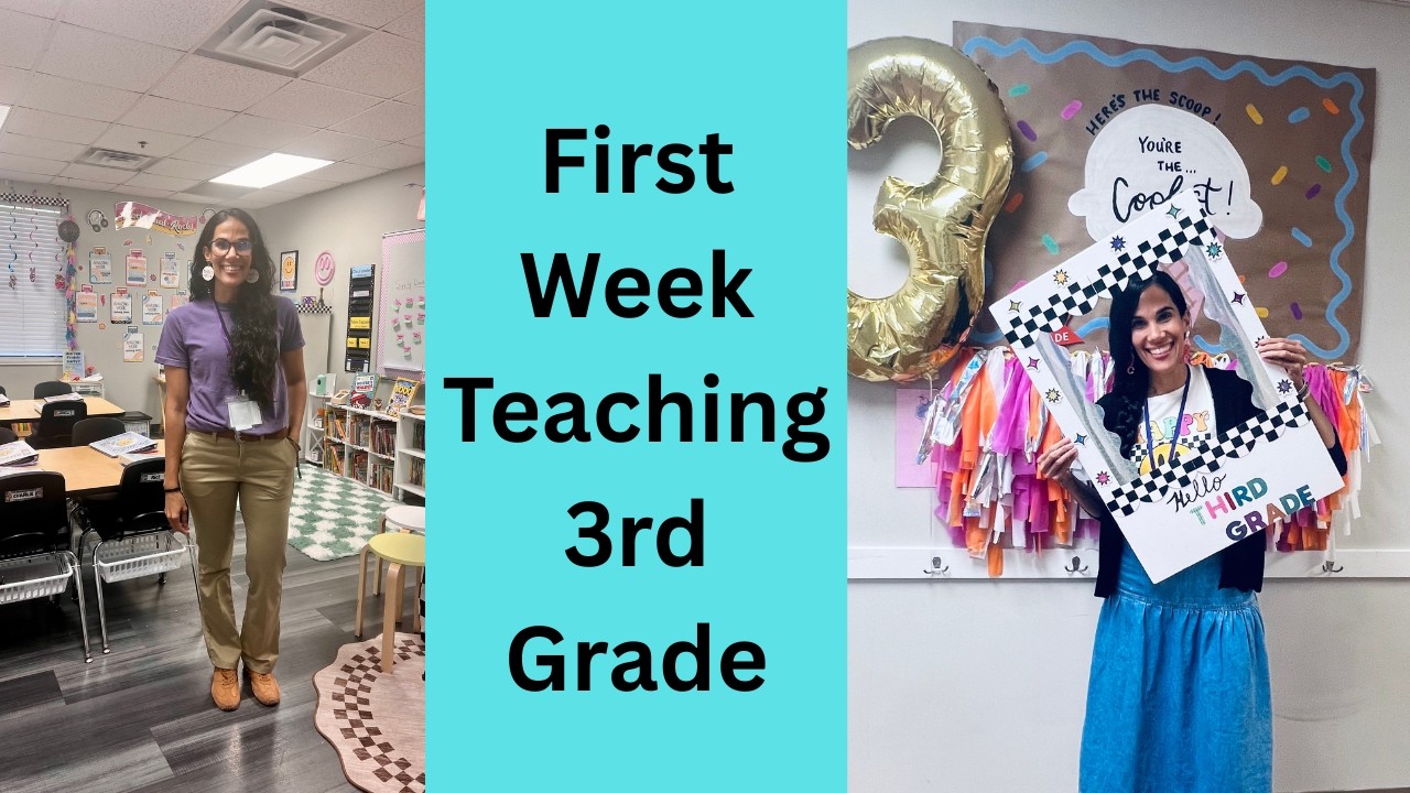 First week of Third Grade Teacher mom of 6! cover art