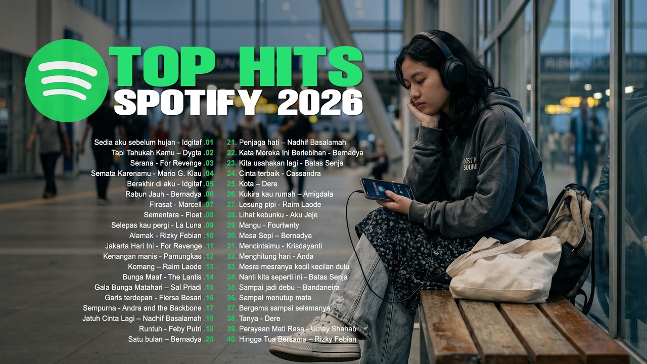 Top Hits Indonesia 2026 — Top Hits Spotify Indonesia 2026 — Top Hits Spotify 2026 | Lagu Terbaru 🤍🎧 cover art