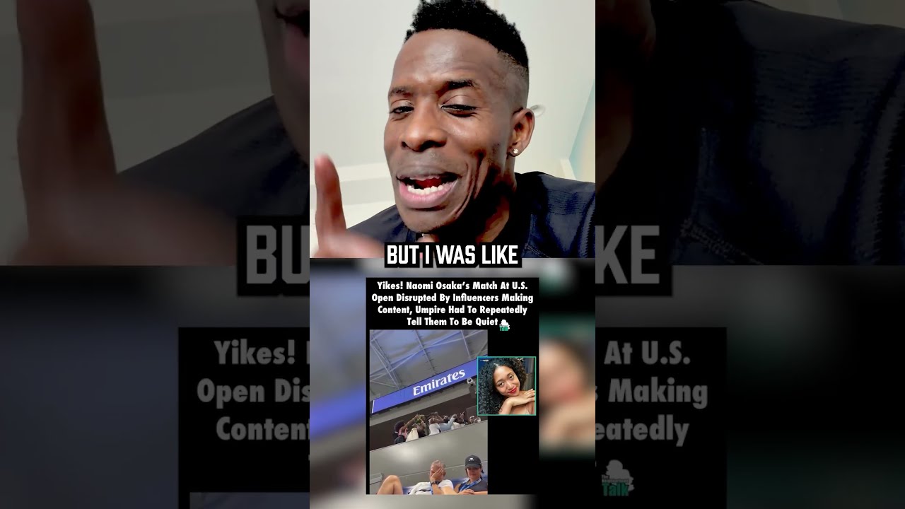 Naomi Osaka's U.S. Open Match Interrupted By Influencers cover art