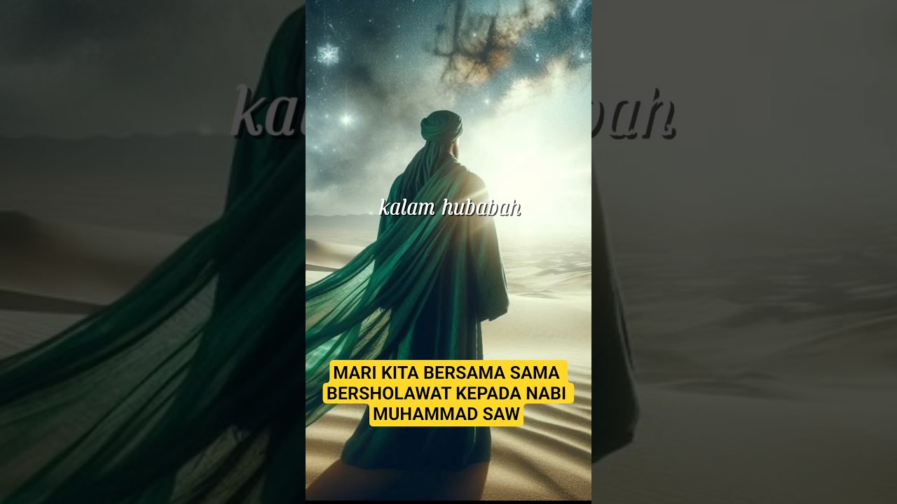 Mari bersama 2 sholawat kepada baginda nabi muhammad SAW ][ ustazah Halimah alaydrus | kalam hubabah cover art