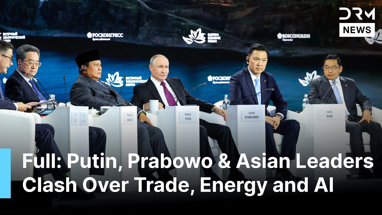 FULL DISCUSSION: Putin, Prabowo and Asian Leaders Discuss Trade, Energy & AI at Economic Forum |AC1B cover art