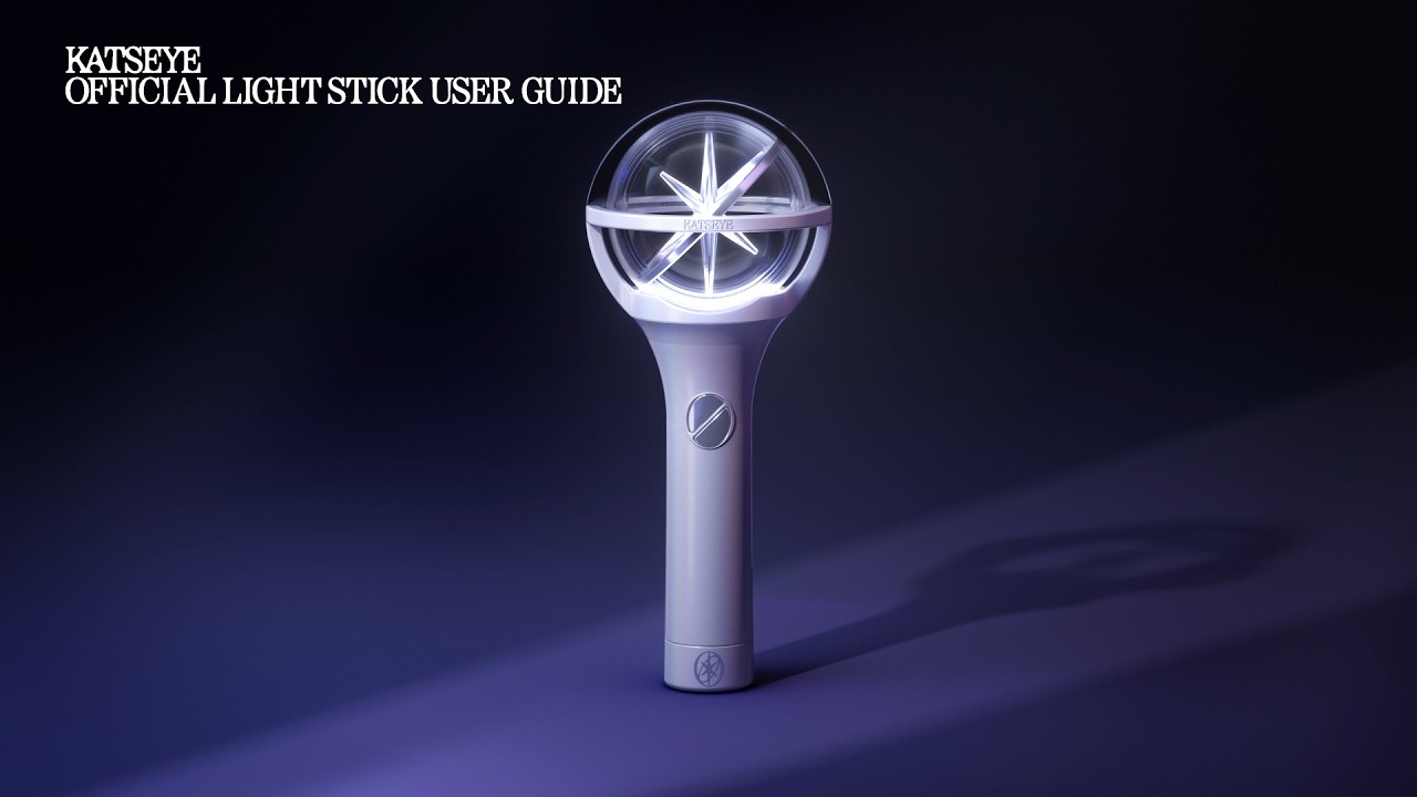KATSEYE OFFICIAL LIGHT STICK User Guide cover art