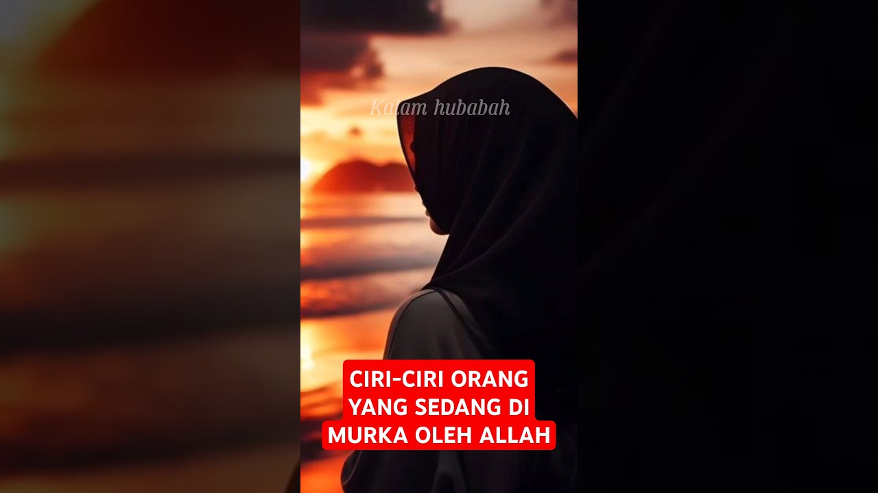 Ciri-ciri orang yang sedang di murka oleh Allah SWT ][ ustazah Halimah alaydrus | kalam hubabah cover art
