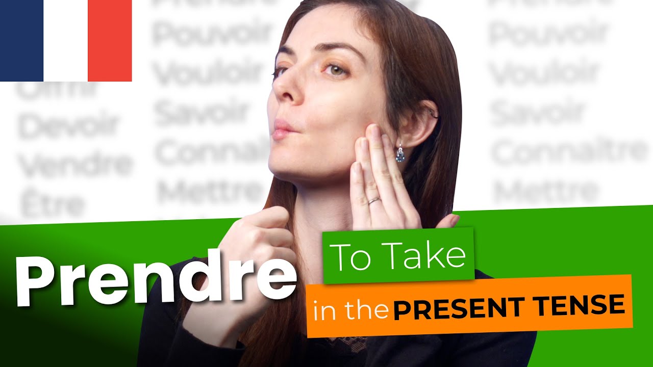 PRENDRE in the Present Tense - Mastering French Verbs cover art