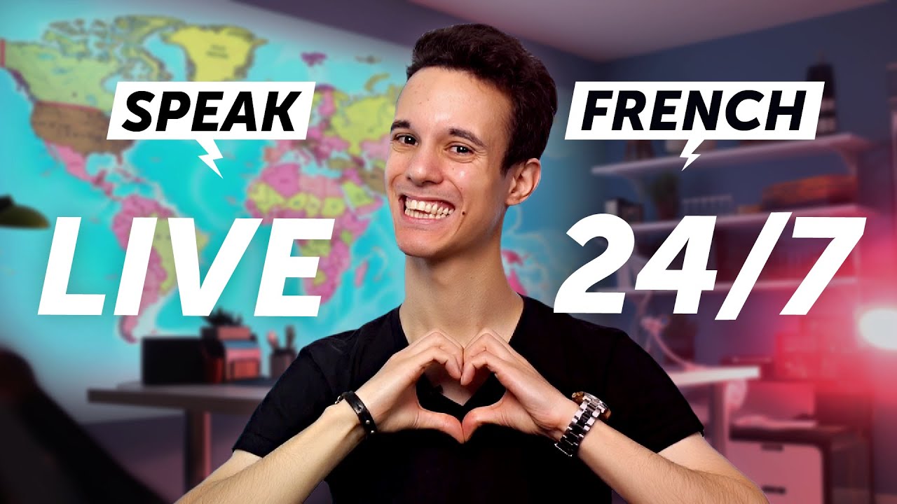 Speak French 24/7 with FrenchPod101 TV 🔴 Live 24/7 cover art