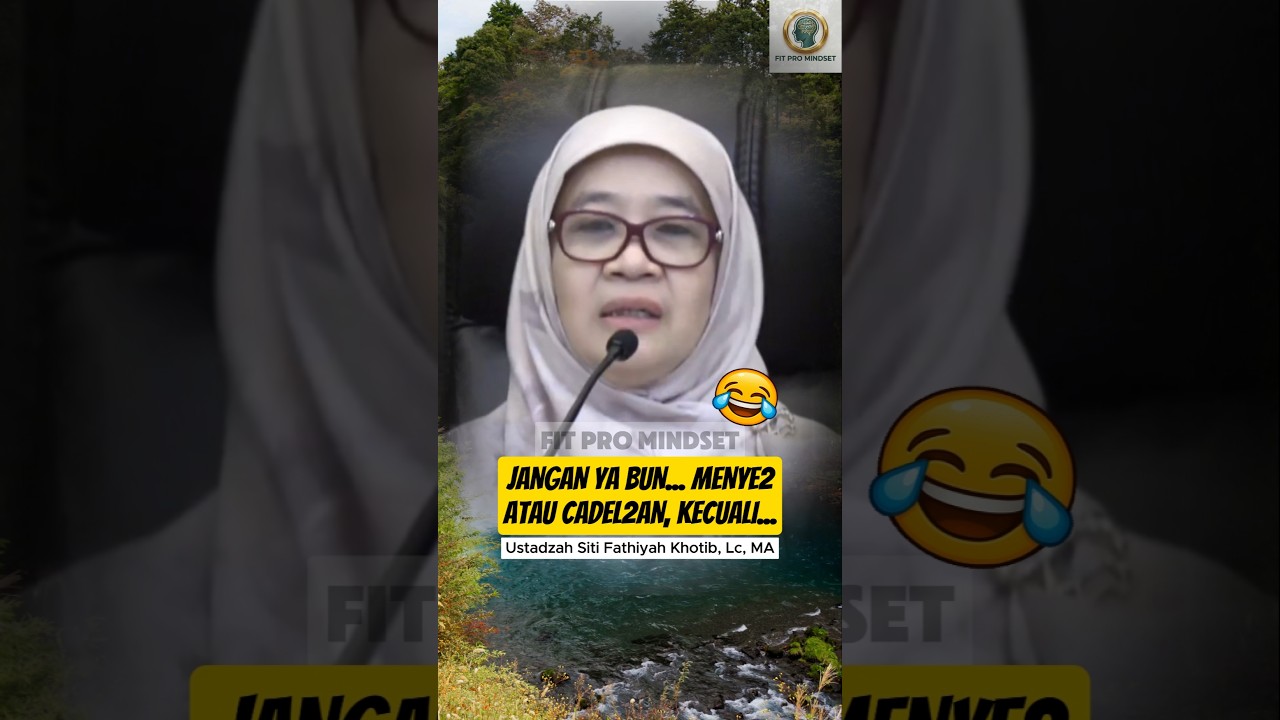 😁 Jangan yah Bun.. Menye2 atau Cadel2an, Kecuali.. #shortsislami #motivasiislam   #ustadzahfathiyah cover art