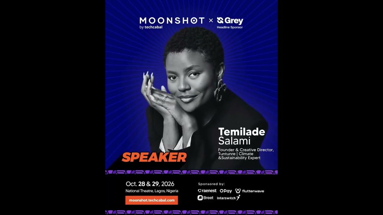 Moonshot Speaker Alert! Temilade Salami will be speaking at Moonshot. cover art