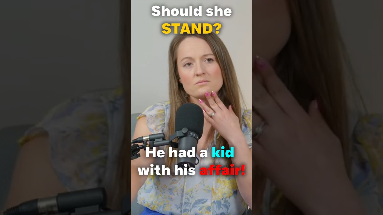 He had a Kid with his Affair! Should She Stand? #shorts #marriageadvise #caller cover art