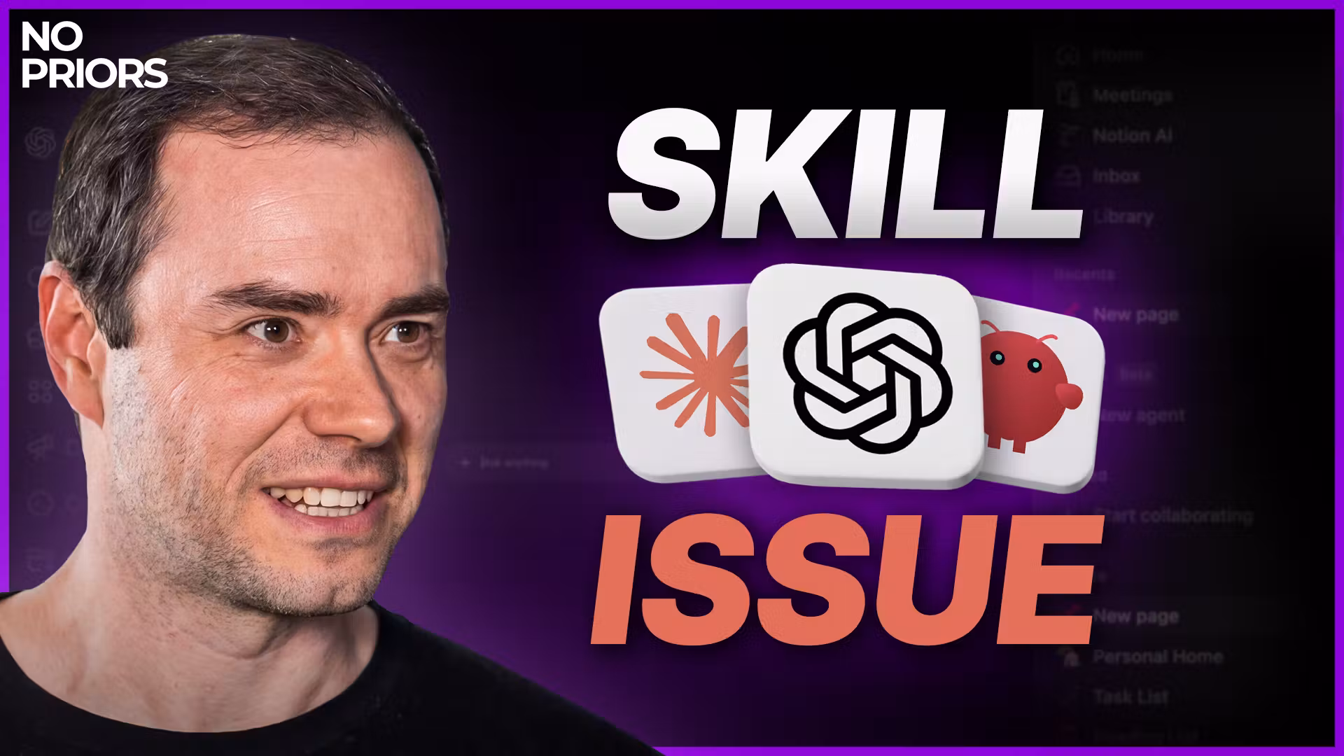 Andrej Karpathy on Code Agents, AutoResearch, and the Loopy Era of AI cover art