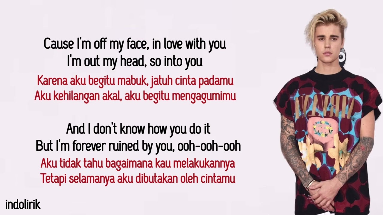 Off My Face - Justin Bieber | Lirik Terjemahan Indonesia cover art