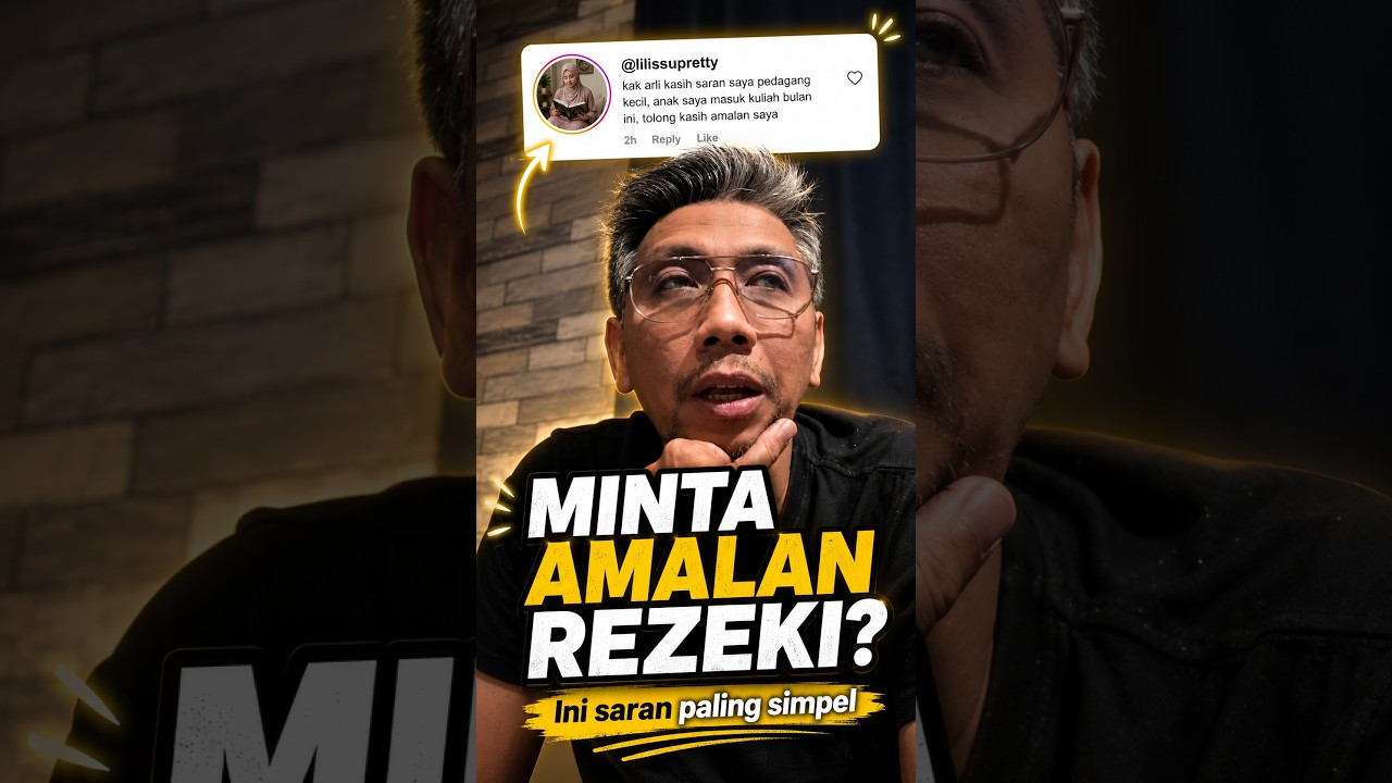 Rezeki nggak cukup cuma diminta, tapi juga harus dijemput dengan cara yang benar cover art