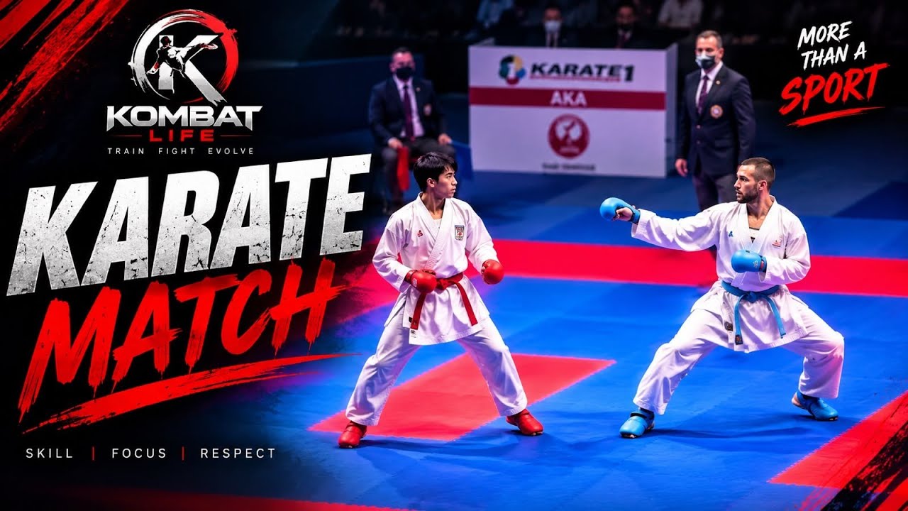 -60 K.G Male Final Kumite Match.. HAMMAD ABDALLAH JORDAN (AKA🔴) VS OGANNISIAN I. RUSSIAN (AO🔵)..