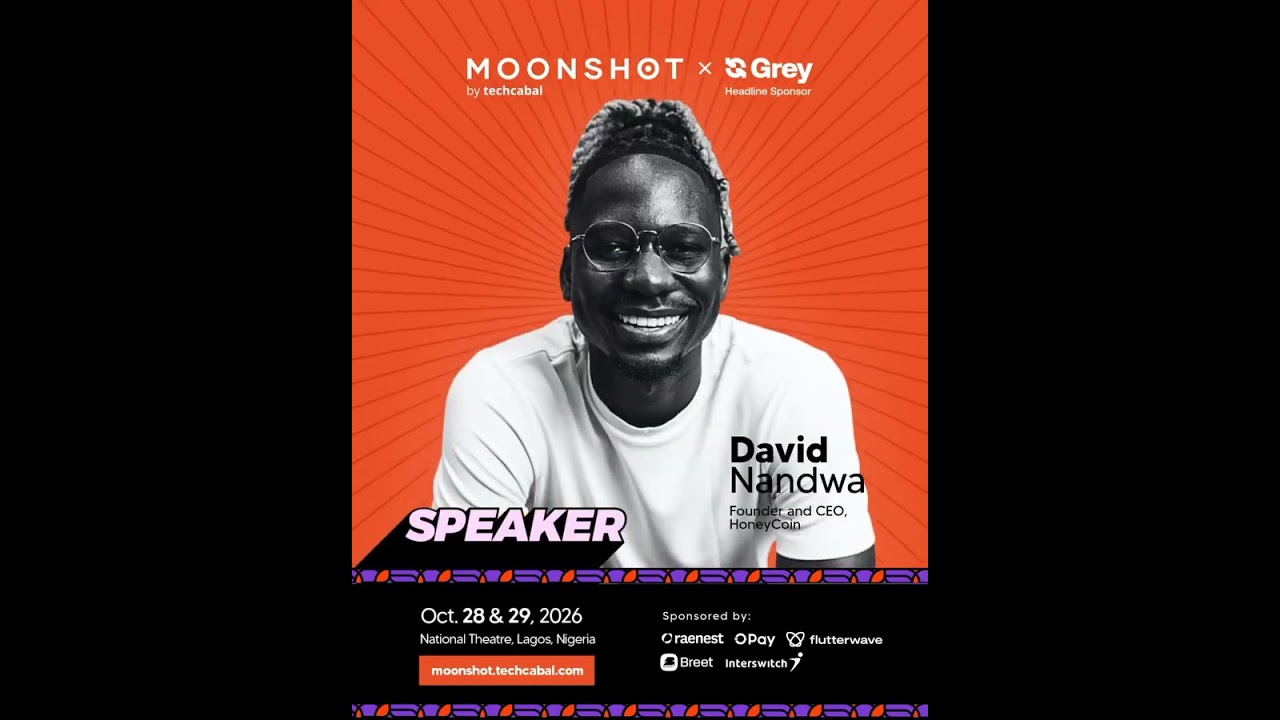 Moonshot Speaker Alert! David Nandwa will be speaking at Moonshot 2026! cover art