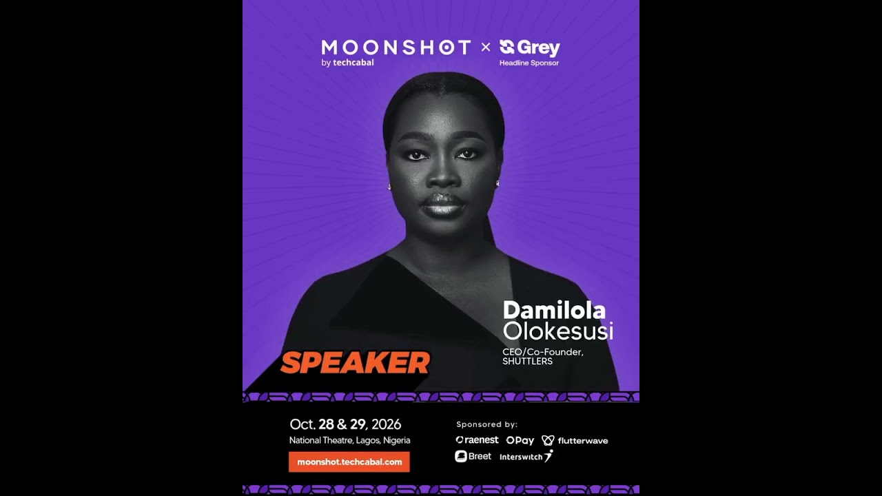 Moonshot Speaker Alert! Damilola Olokesusi will be Speaking at Moonshot #tech #techcabal #moonshot cover art