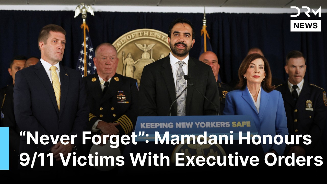 "The Grief Remains Fresh": Mamdani Honours 9/11 Victims With Executive Orders | AC1B cover art