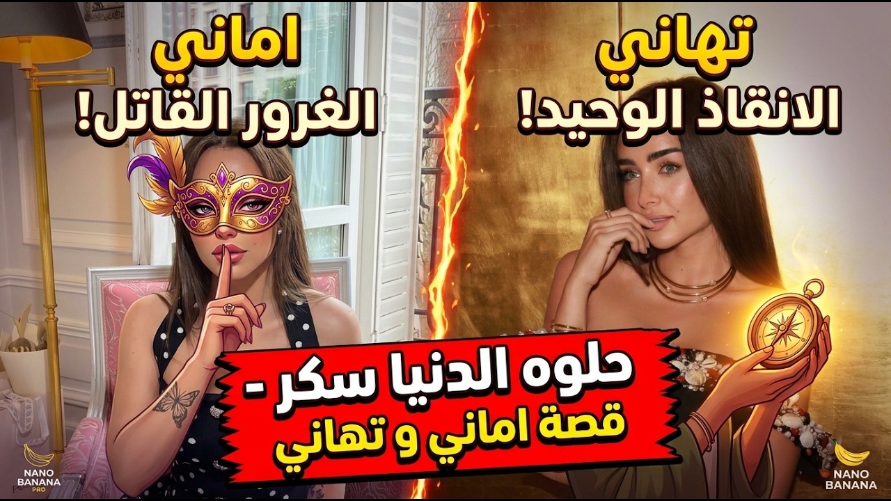 دعوة ست عجوزة قلبت حياتها رأسًا على عقب! 🧙u200d♀️✨ | ملخص قصة أماني وتهاني كاملة cover art