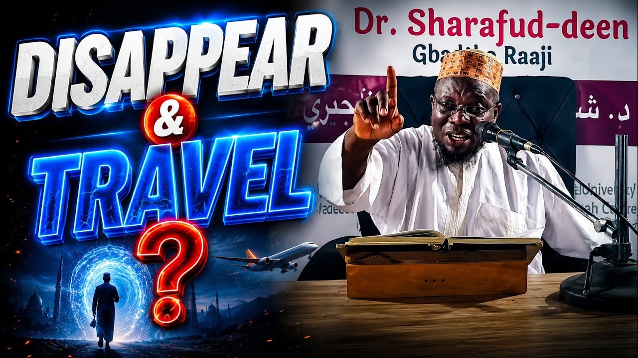 DON’T TRAVEL WITH BELIEF IN MAGIC ✅ — DR SHARAFUDDEEN GBADEBO RAJI حفظه الله ورعاه cover art