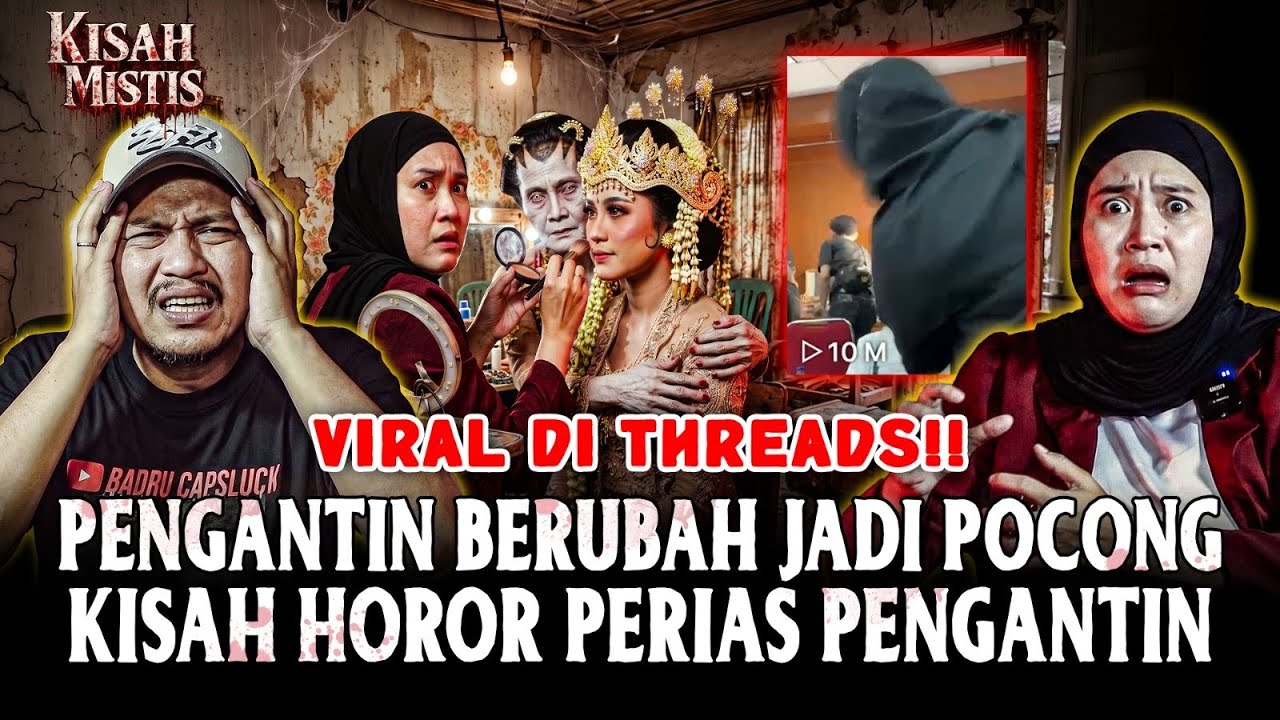 FUL DOKUMENTASI!!PENGANTEN BERUBAH JADI POCONG SAAT DI ACARA PERNIKAHAN,DI JADIKAN TUMBAL KARYAWAN cover art