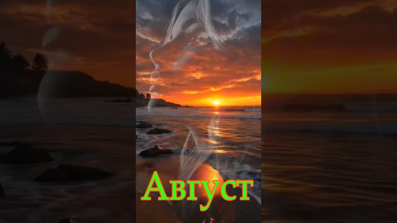 Август(стихи Людмила Мигунова,с помощью ИИ))✨  💗 🌻 cover art