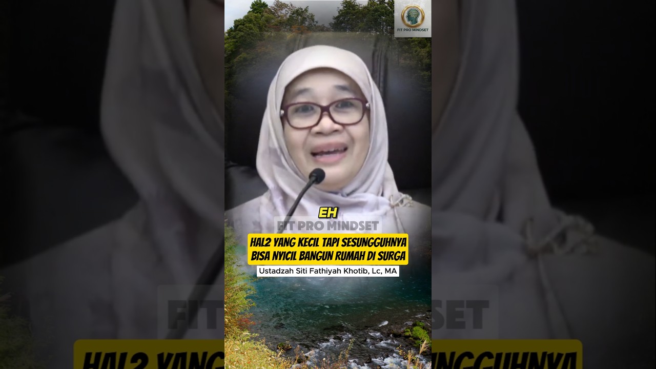 Hal2 Kecil yang Sesungguhnya Bisa Nyicil Rumah di Surga #motivasiislam #shortsislami #surga cover art