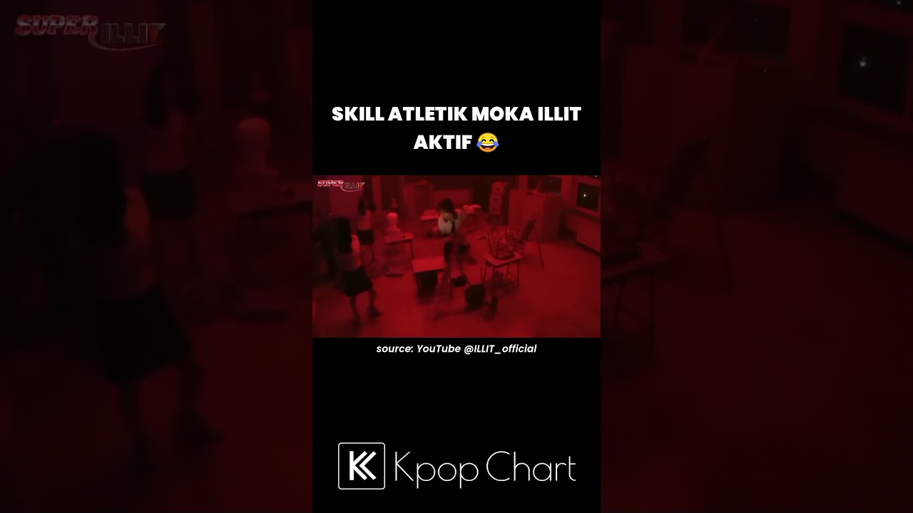 Nggak nyangka Moka ILLIT bisa lompat begitu 😂 #kc_moka #kc_illit #kpopchart #kpopchartmedia cover art
